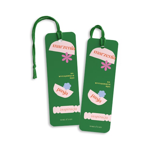 Zakładka do książki, plannera – inspirująca