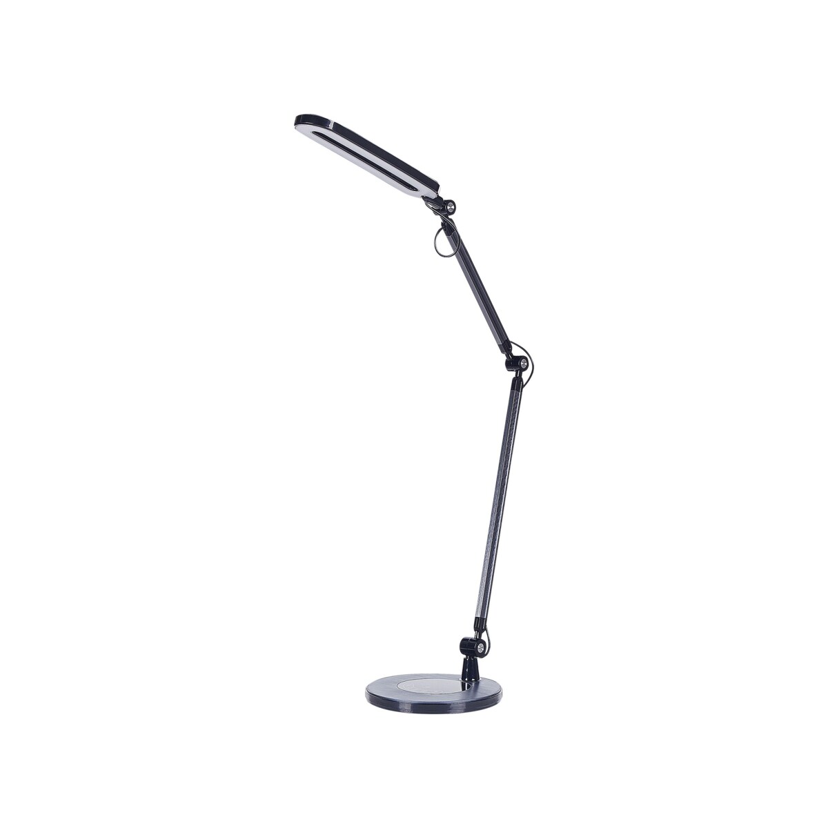Lampa biurkowa LED metalowa czarna GRUS