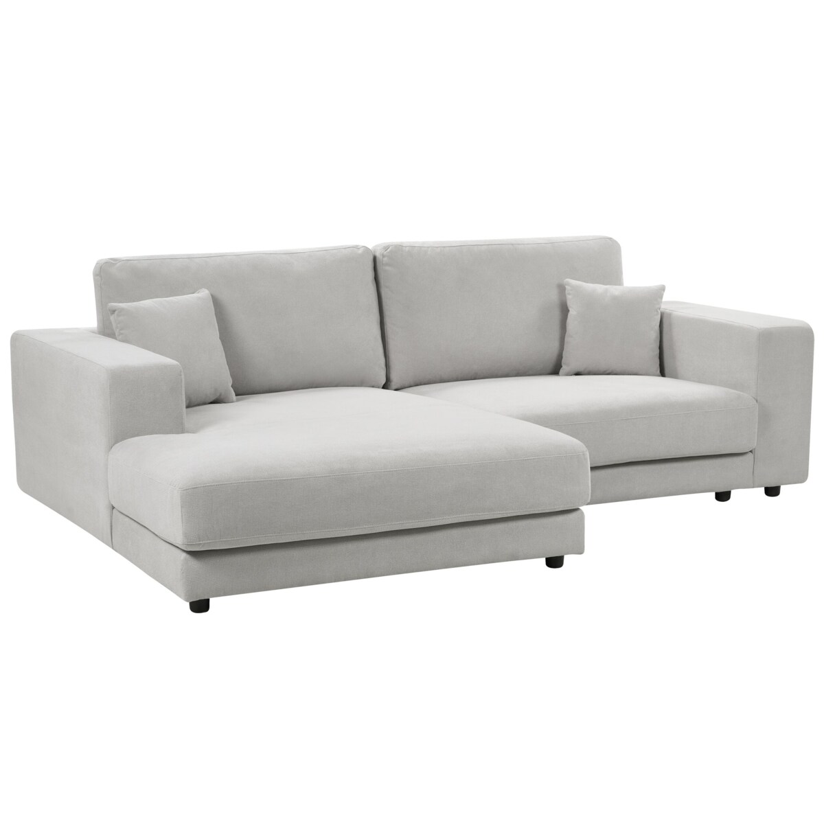 Narożnik 3-osobowy prawostronny jasnoszary LOFOTEN