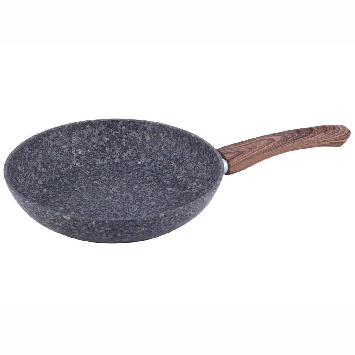 Patelnia granitowa imitacja drewna 30cm indukcja KAMILLE