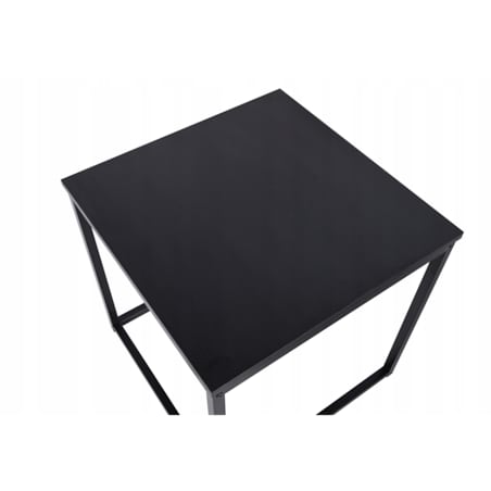 DUPLEX ZESTAW STOLIKÓW KAWOWYCH 2 szt. 50/45 cm CZARNY