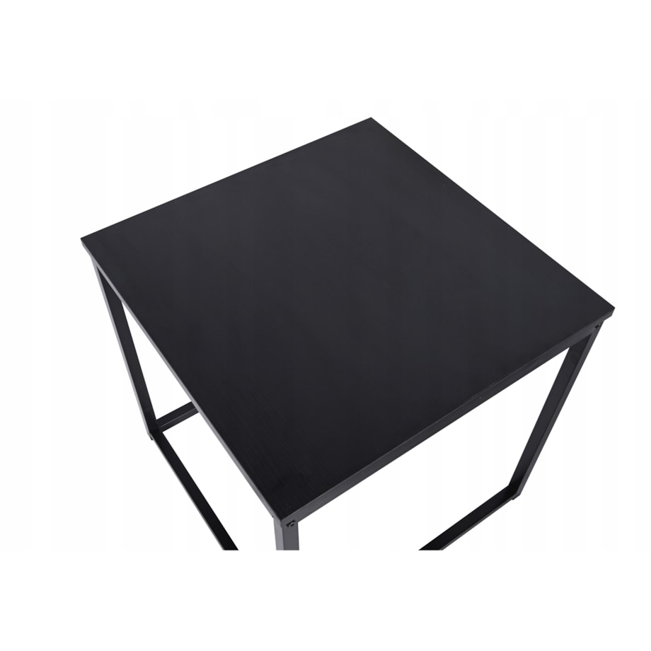 DUPLEX ZESTAW STOLIKÓW KAWOWYCH 2 szt. 50/45 cm CZARNY