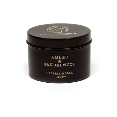 Świeca podróżna Amber & Sandalwood Cereria Molla