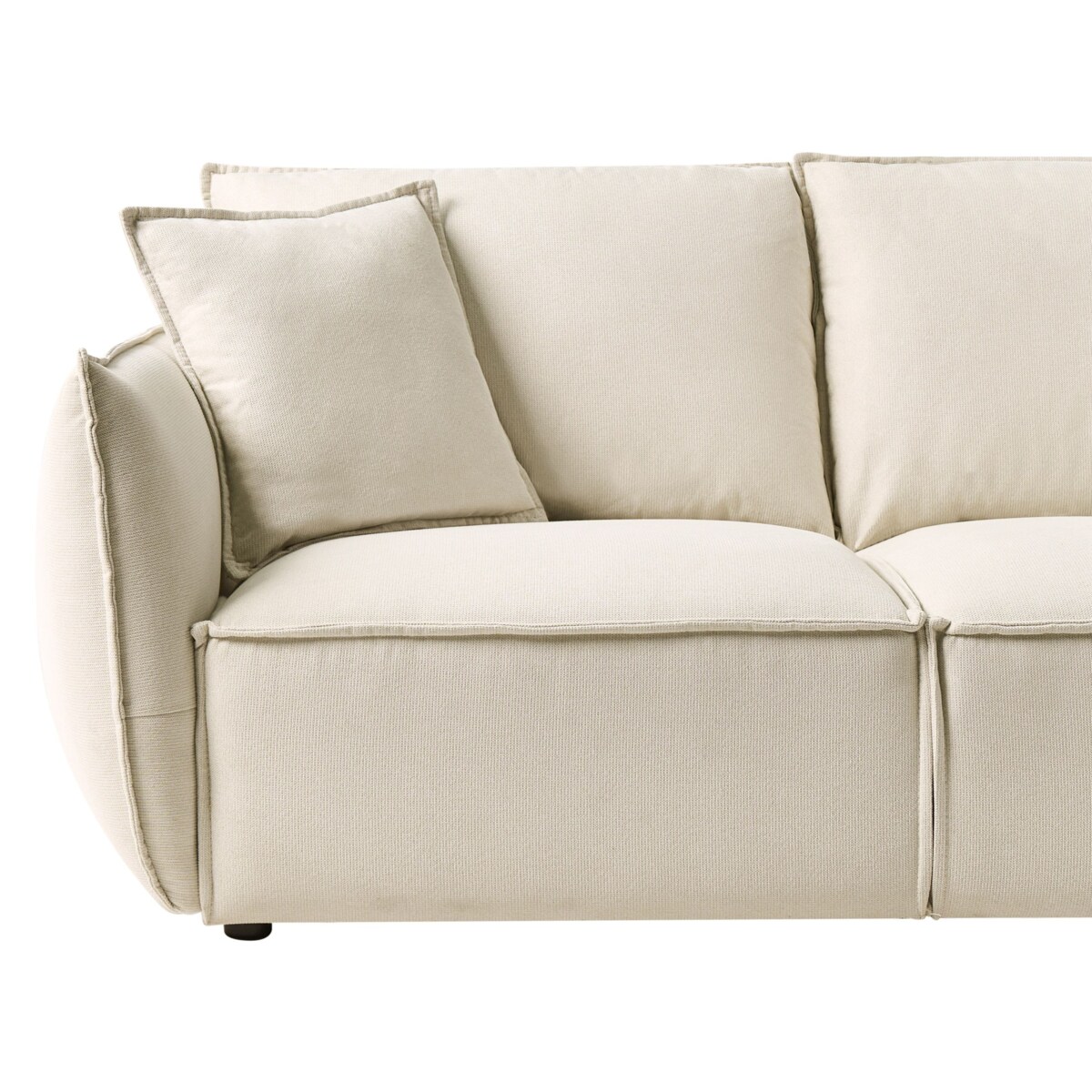 Sofa dla 3 osób KUNES Jasnobeżowy