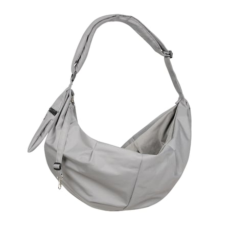 Animood Torba/transporter Daisy rozmiar: uniwersalny, kolor: szary , materiał:kodura/welur