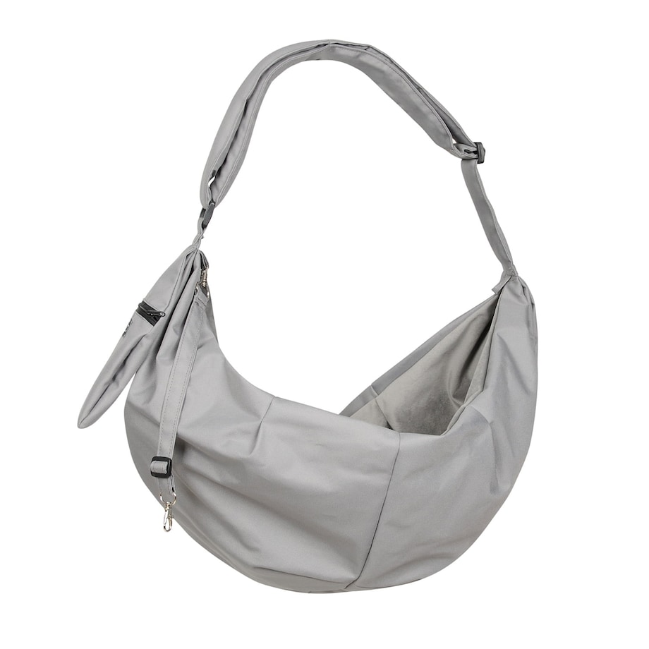 Animood Torba/transporter Daisy rozmiar: uniwersalny, kolor: szary , materiał:kodura/welur