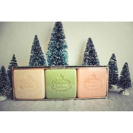 Zestaw mydeł Essencias de Portugal zima 3x80g