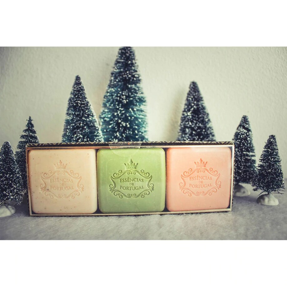Zestaw mydeł Essencias de Portugal zima 3x80g