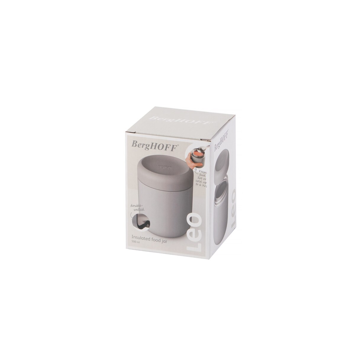 Termos na żywność pojemnik turystyczny obiadowy 0,50 L BergHOFF