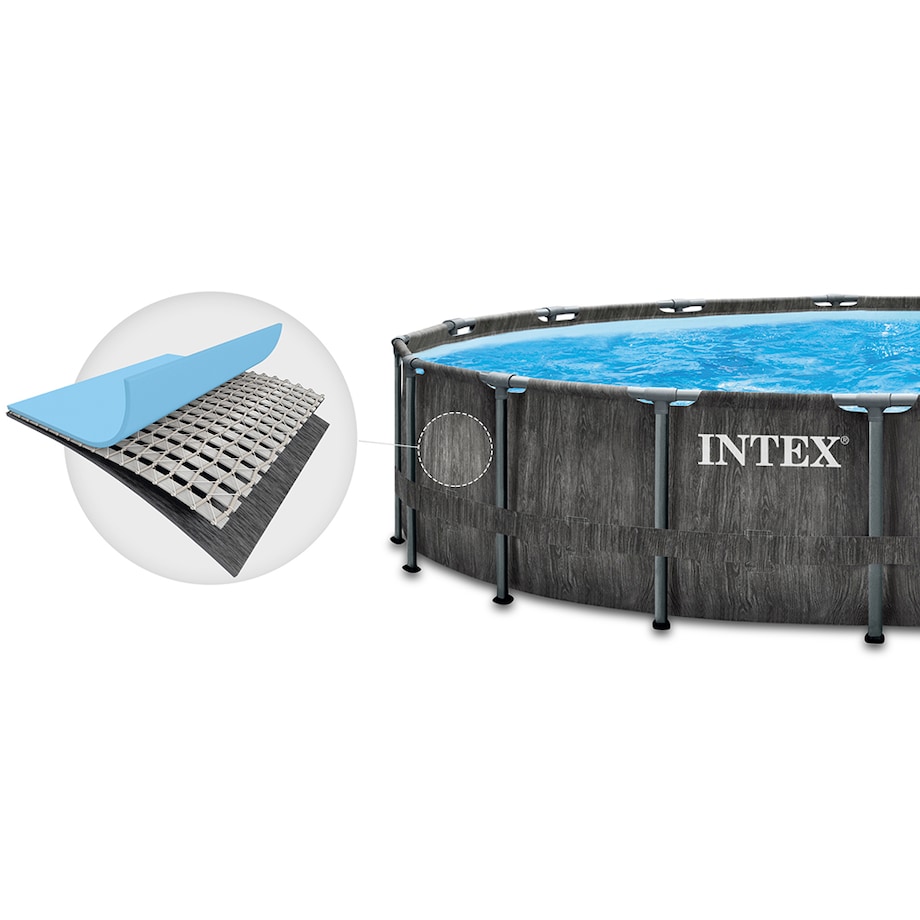 Basen stelażowy z pompą 549x122cm Intex 26744