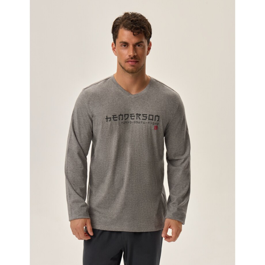 Piżama Japan 41911-90X Szara Szary, XXL