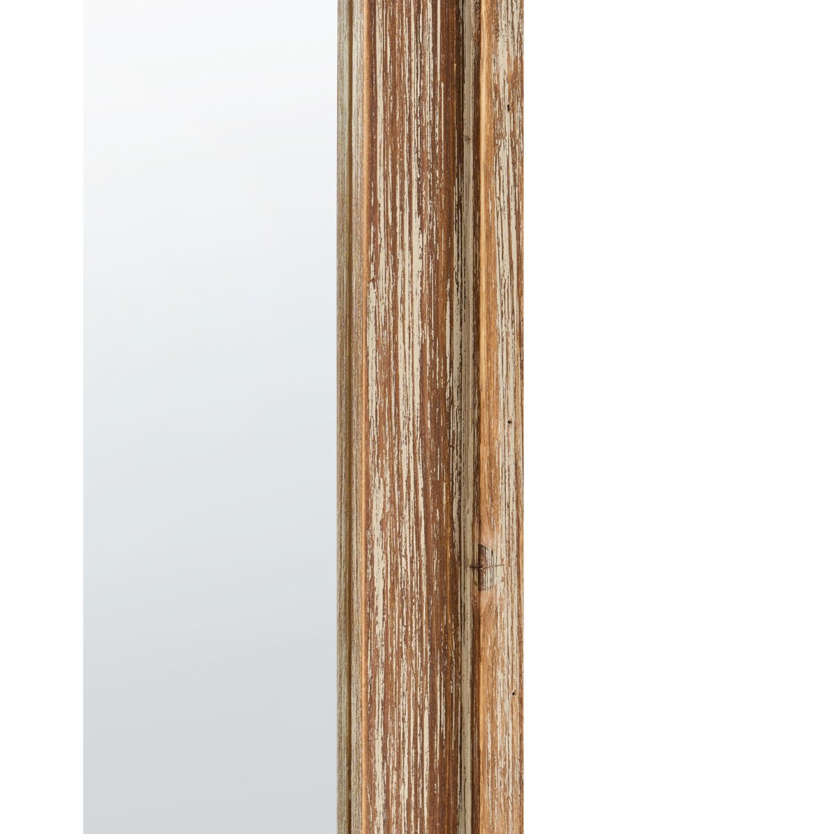 Lustro ścienne COIGNY 55 cm 170 cm Drewno jodłowe Jasnobrązowy