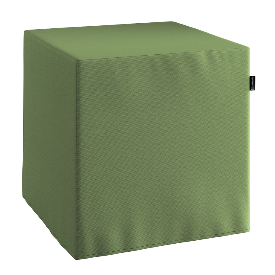 Pufa kostka, forest green (zielony), 40 x 40 x 40 cm, Cotton Panama