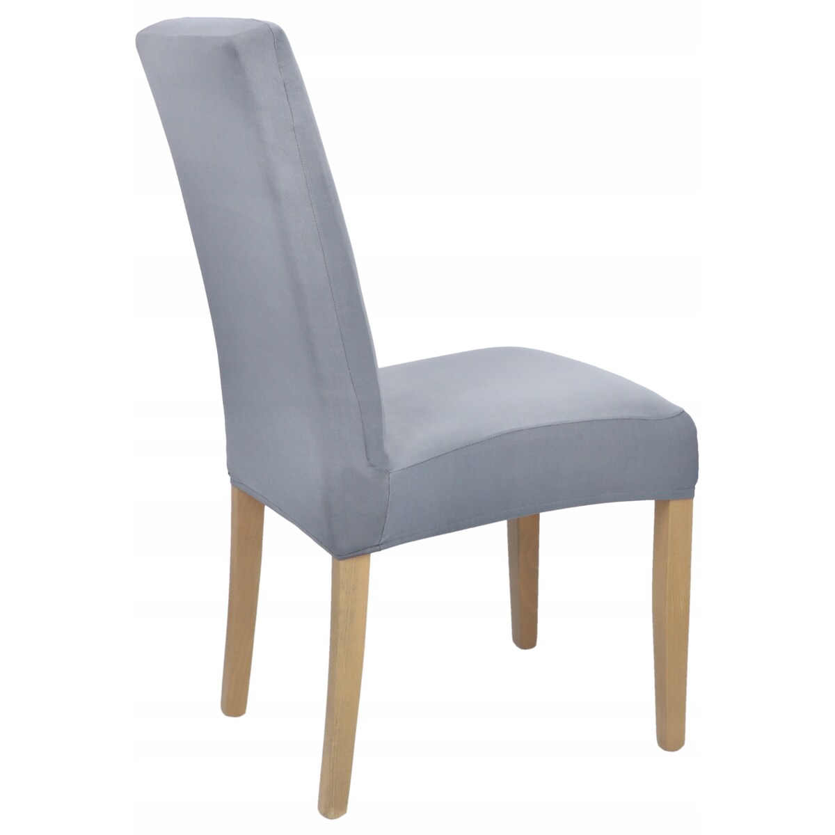 POKROWIEC NA KRZESŁO SZARY ELASTYCZNY [21A]