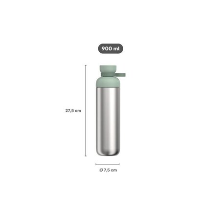 Butelka na wodę stalowa Vita 900 ml Vivid Mauve 107742078700