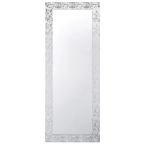 Lustro ścienne MARANS 50 cm 130 cm Srebrny