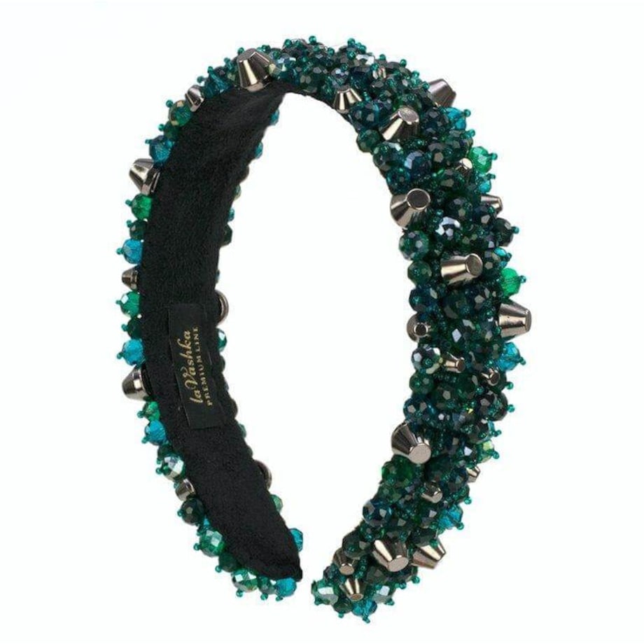GlamRock Liberty Emerald - opaska