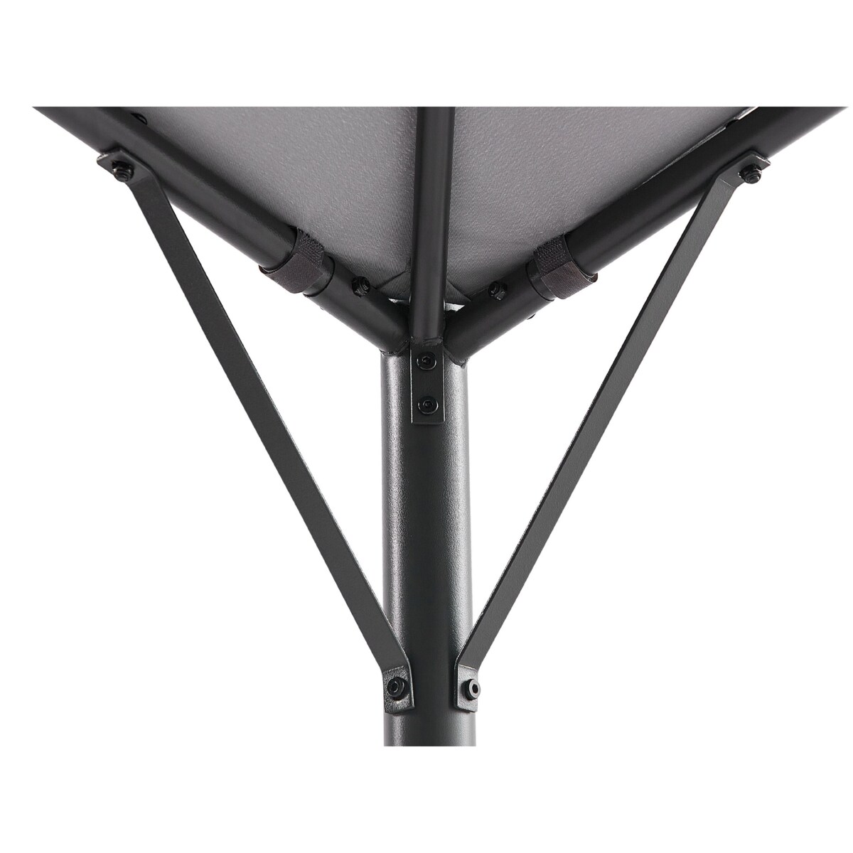 Pawilon ogrdowy 305 x 305 cm szary VOMERO