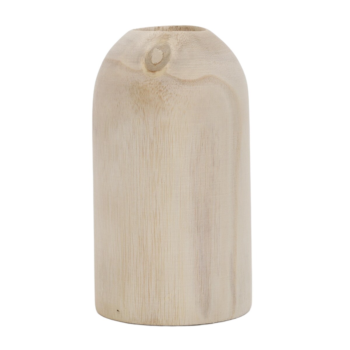 Dekoracja, wazon drewniany Pure