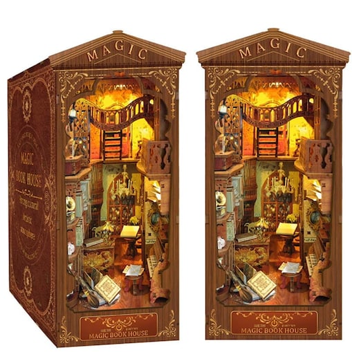 Miniaturowy domek Book Nook - Dziedzictwo czarodziejów - Joincon