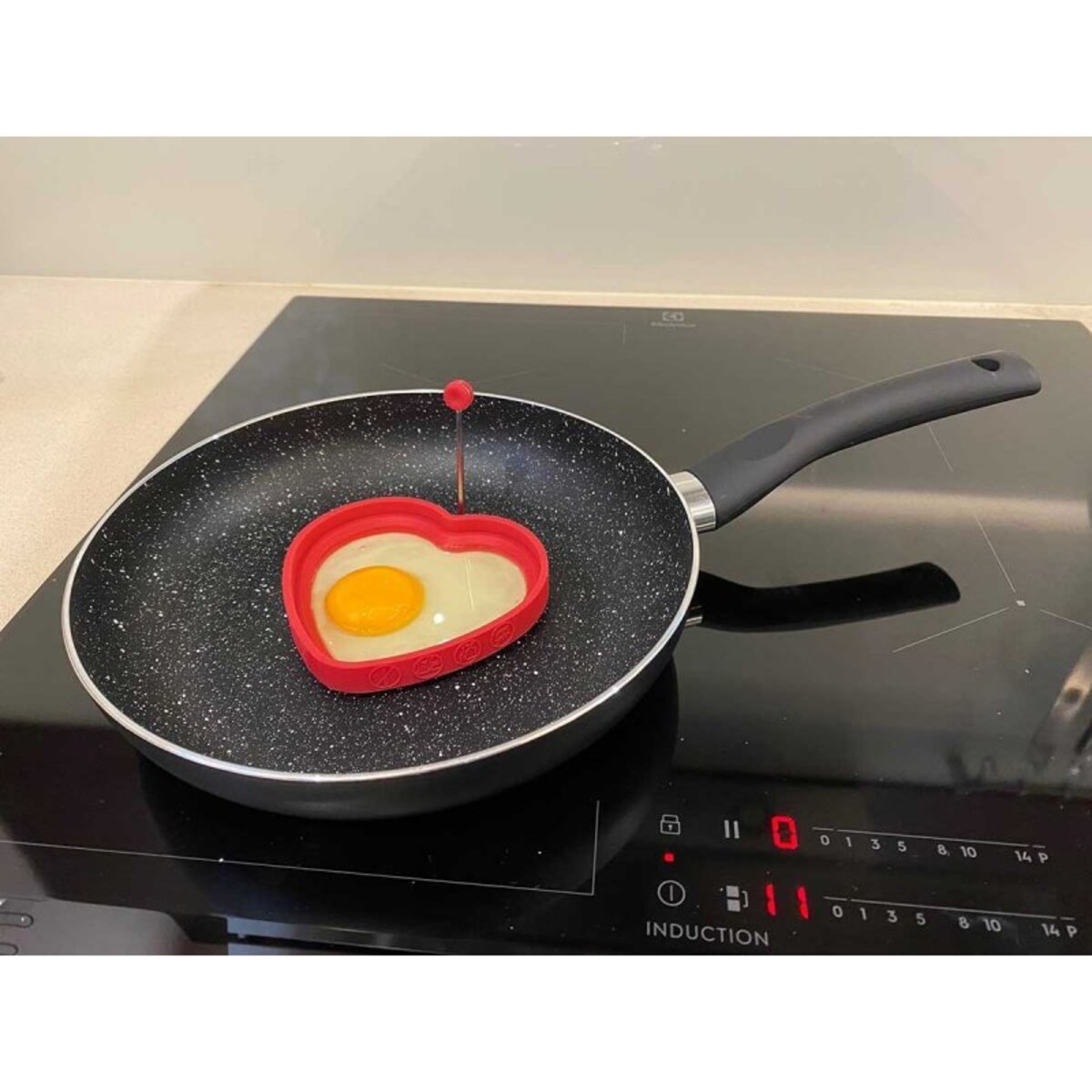 Patelnia Z Powłoką Marmurową Kinghoff Marmo 18Cm Kh-3978