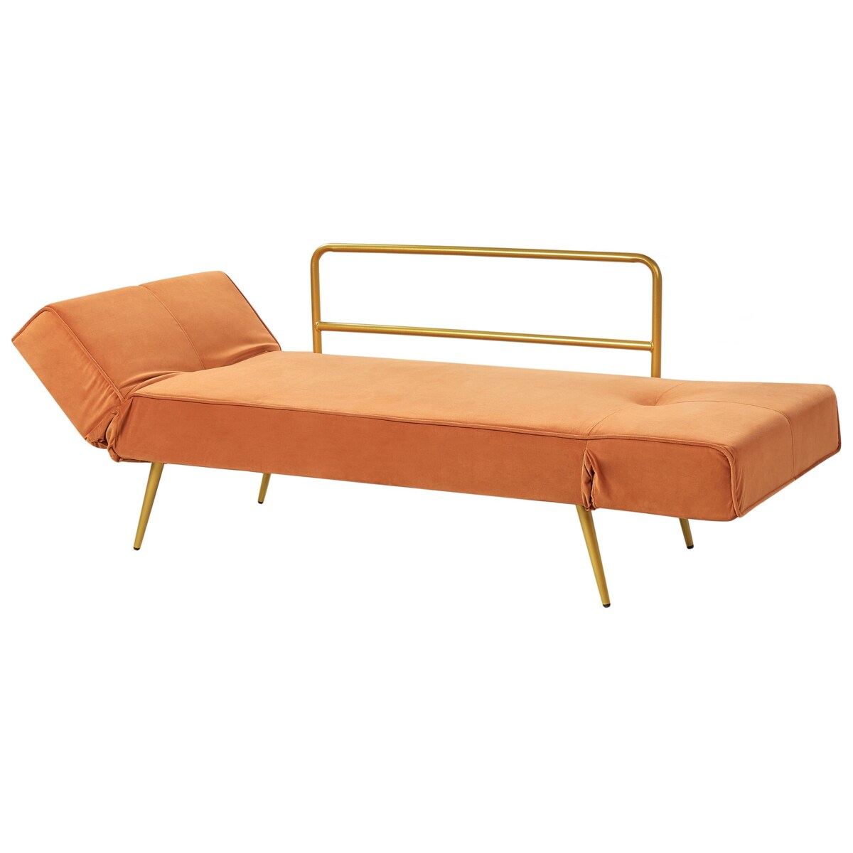 Sofa rozkładana Pomarańczowy SAARELA