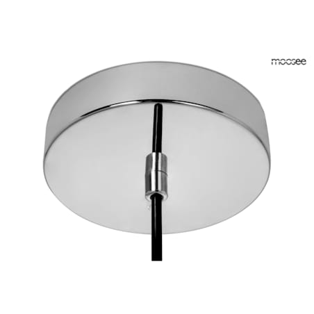 MOOSEE lampa wisząca DISCO srebrna