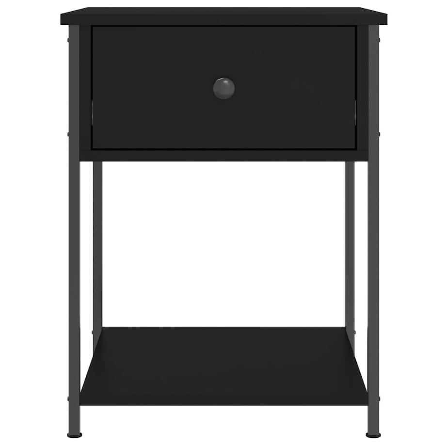 vidaXL Stoliki nocne, 2 szt., czarne, 44x45x58 cm