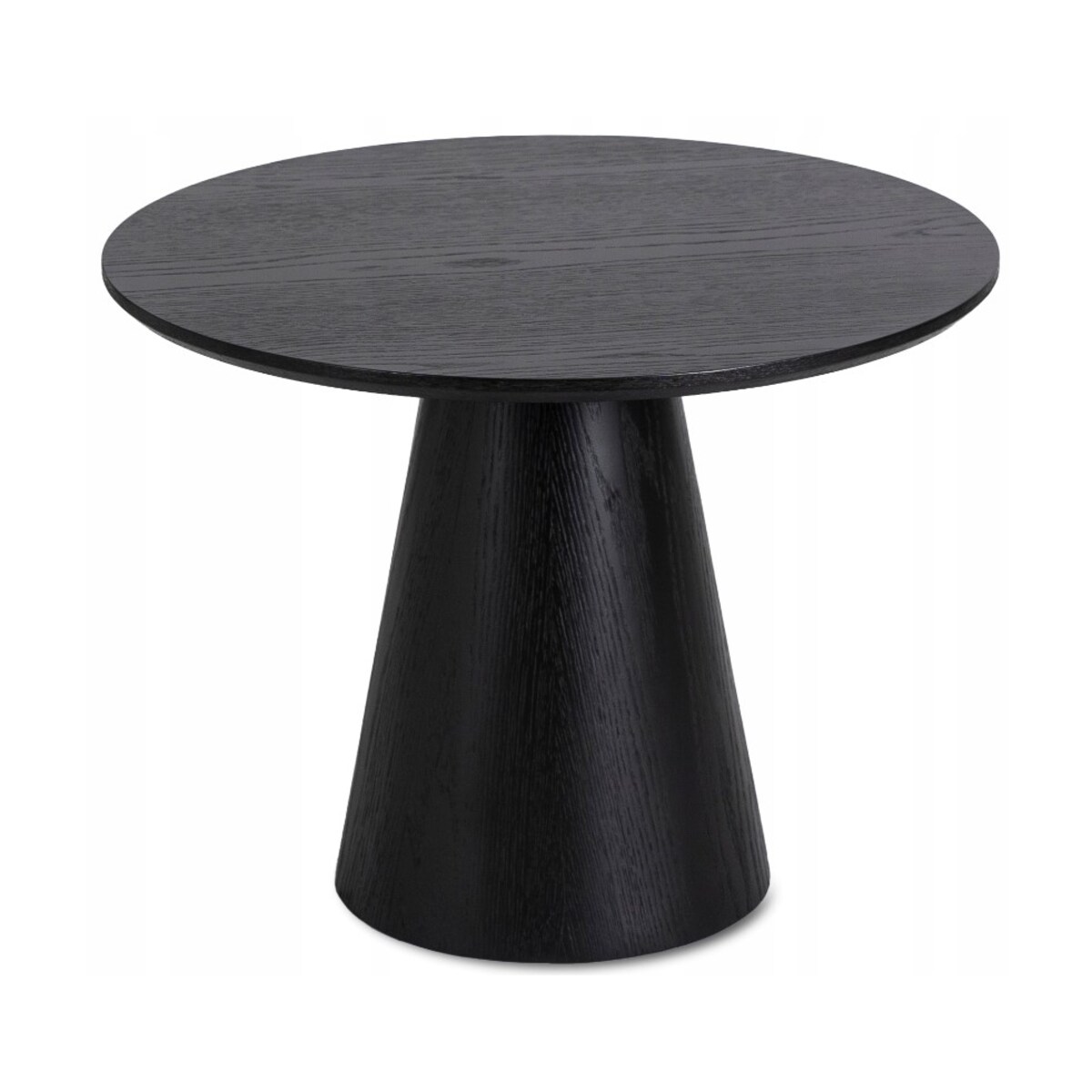 Stolik Kawowy Okrągły Czarny Mały Nowoczesny Mała Okrągła Ława CASSANDER