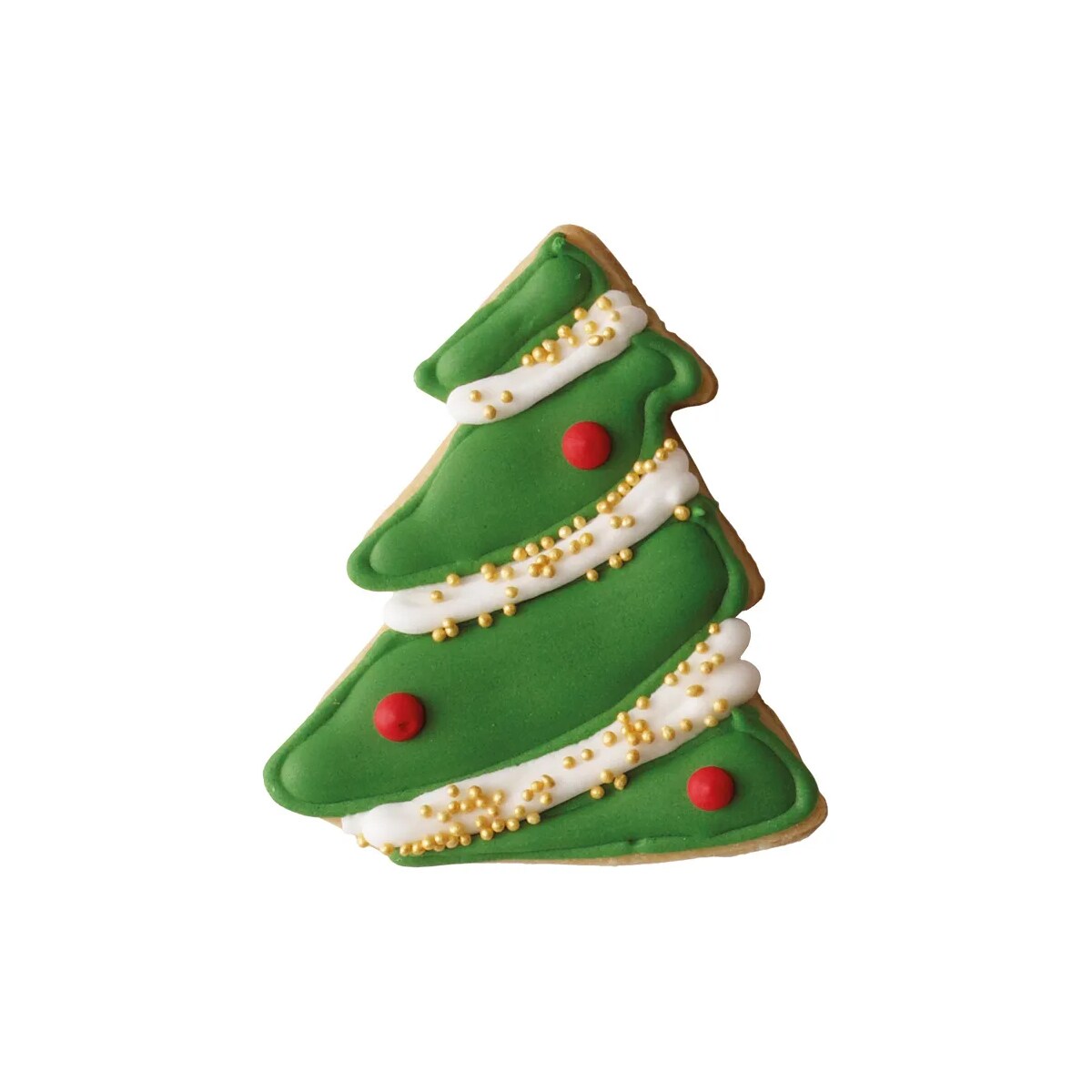 Foremka choinka z bombkami 7,5 cm