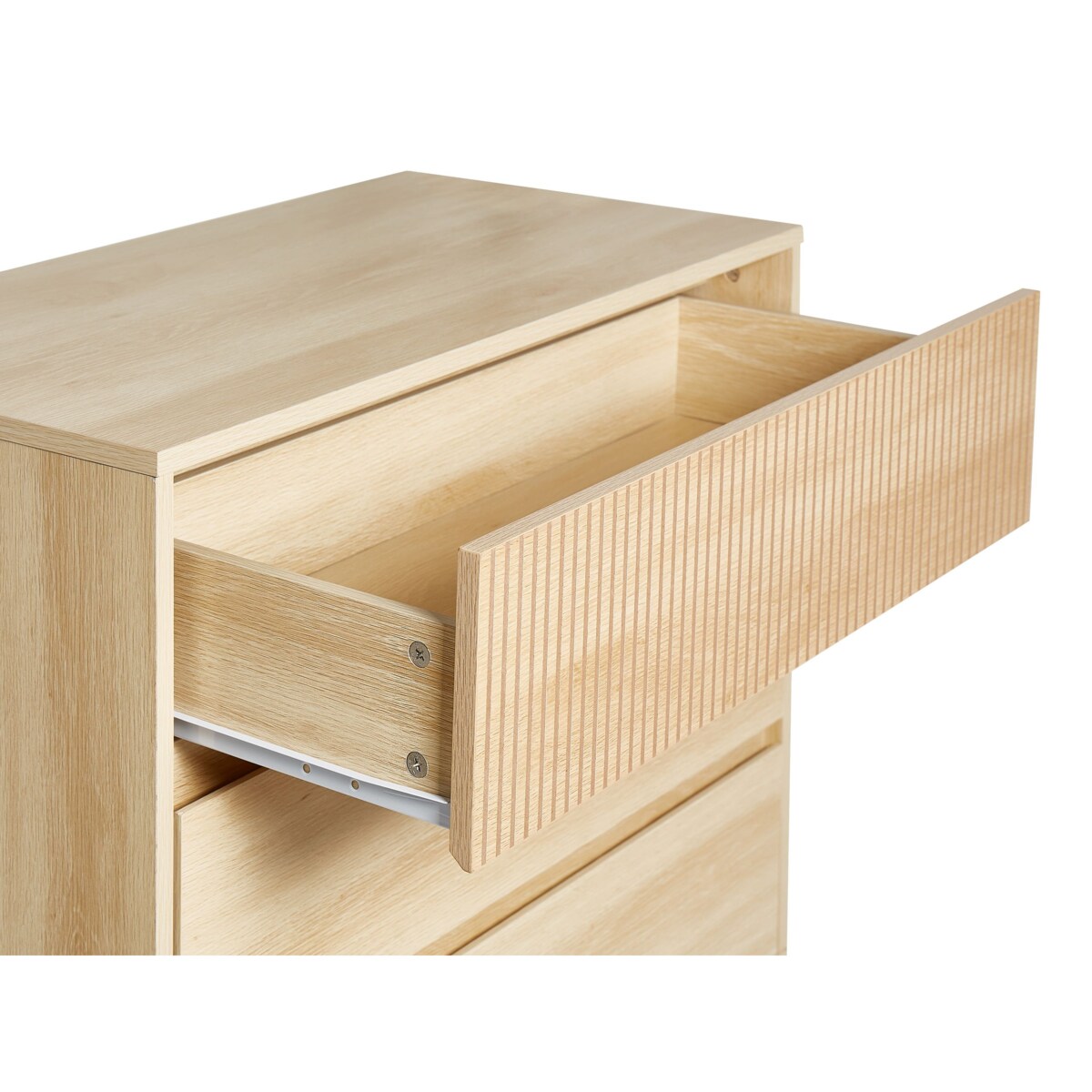 Komoda 3 szuflady jasne drewno WALES