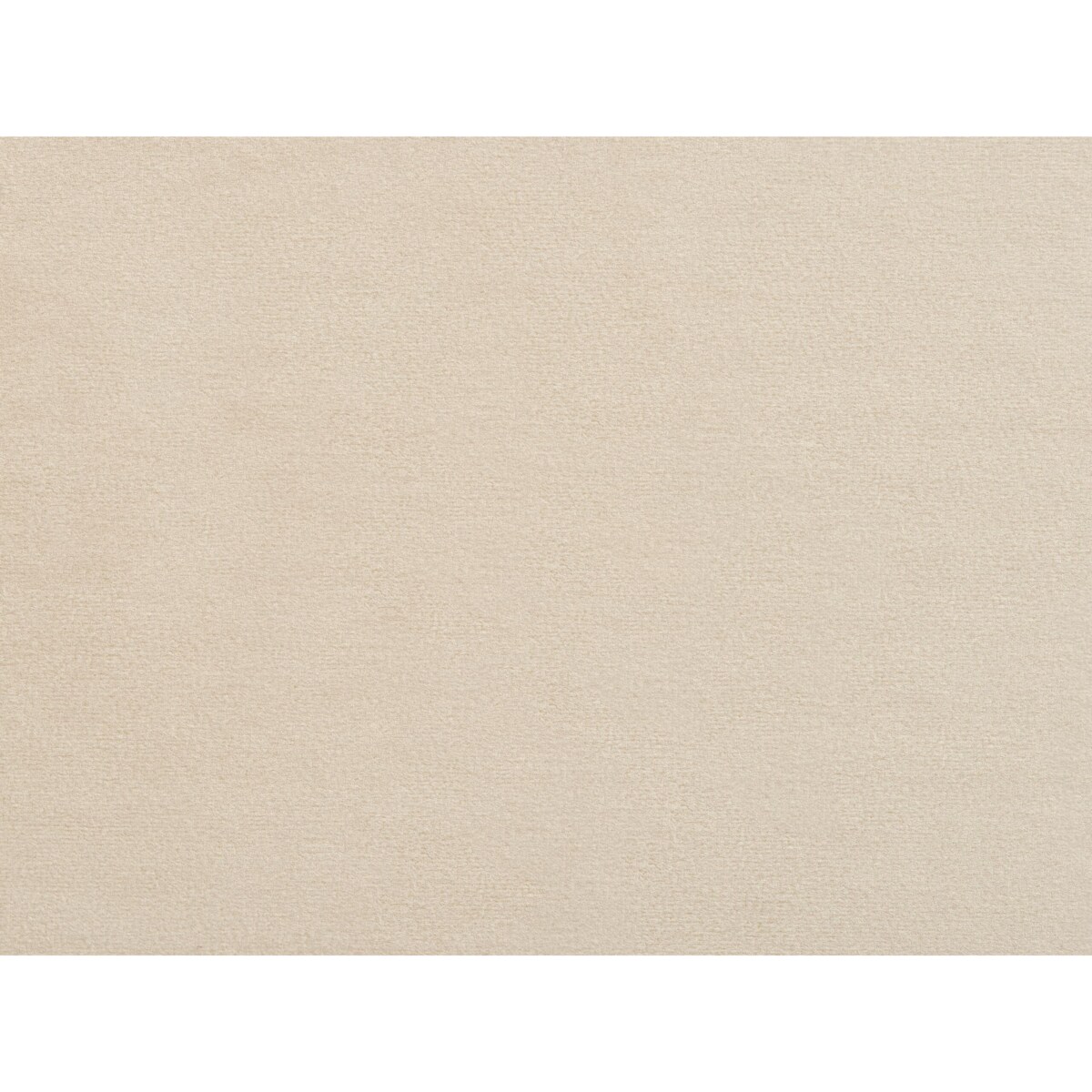 Łóżko metalowe 180 x 200 cm czarne z jasnobeżowym CLAMART