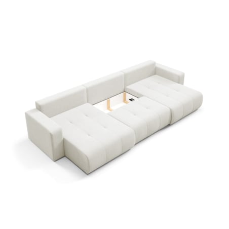 Narożnik MOLINIO U z funkcją spania Kolor: Wind 02