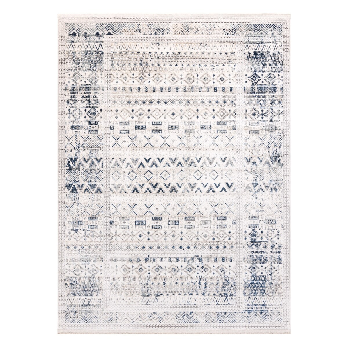 Dywan DISTIN 0833A granatowy / niebieski / 180x270 cm