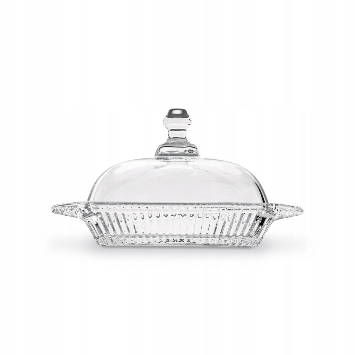 MASELNICZKA SZKLANA pojemnik na masło sery kuchenna maselnica