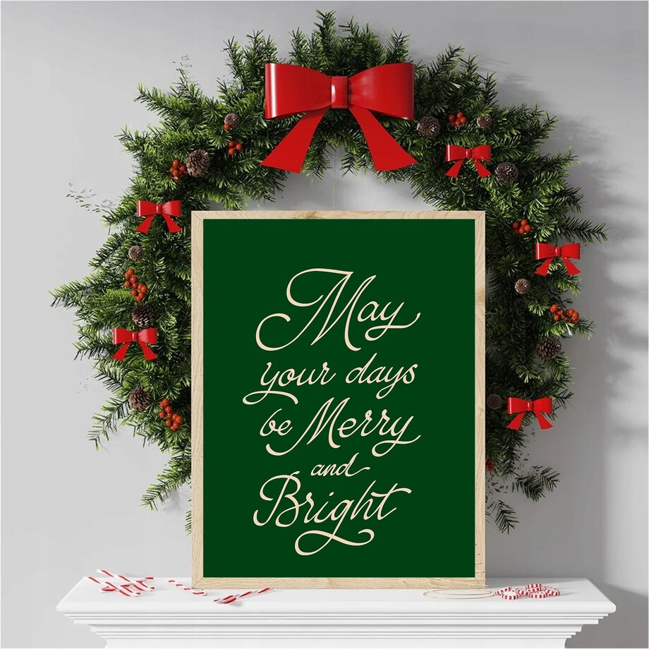 Poster Story, Plakat, Obraz - Merry Your Days, wymiary 30 x 42 cm