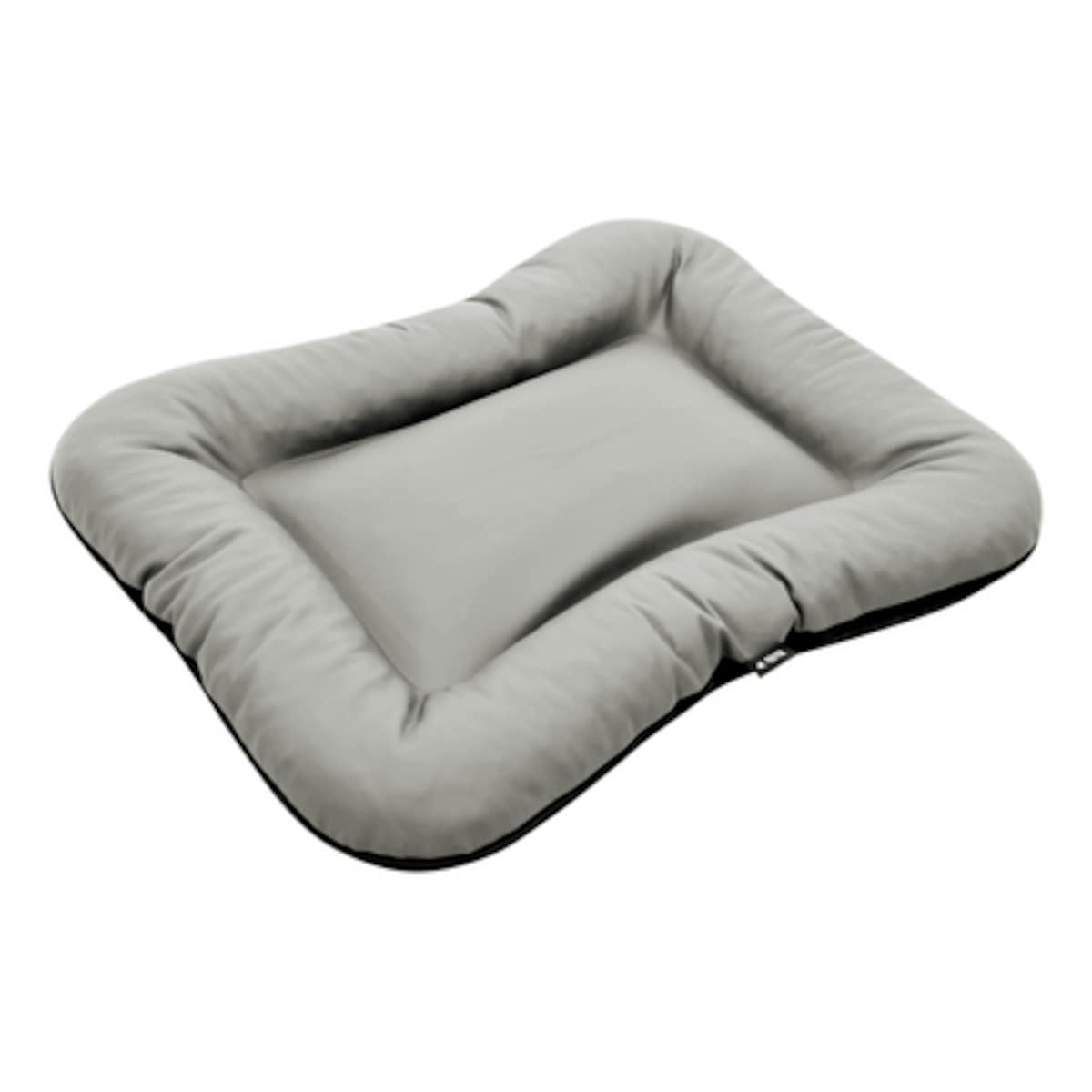 Legowisko Ponton dla psa z eko skóry ELLA, 90x70 cm, Szary