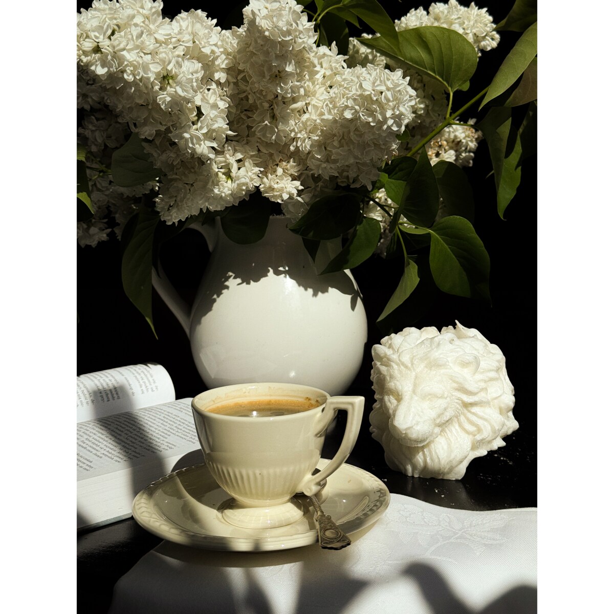 VERKOI Świeca Ozdobna Lion Head