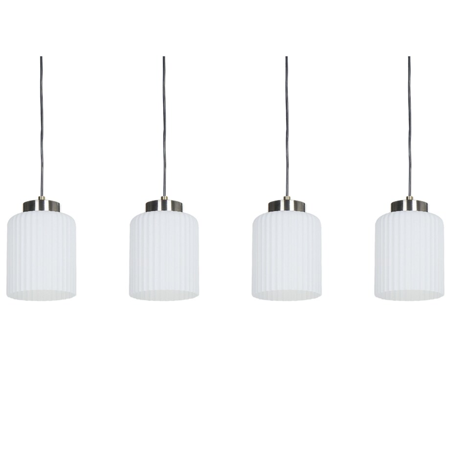 Lampa wisząca 4-punktowa metalowa mosiężna CAUDELO