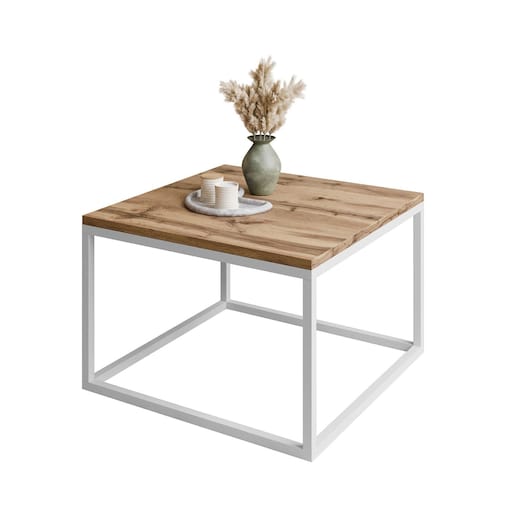 Stolik kawowy YOSHI biały dąb wotan