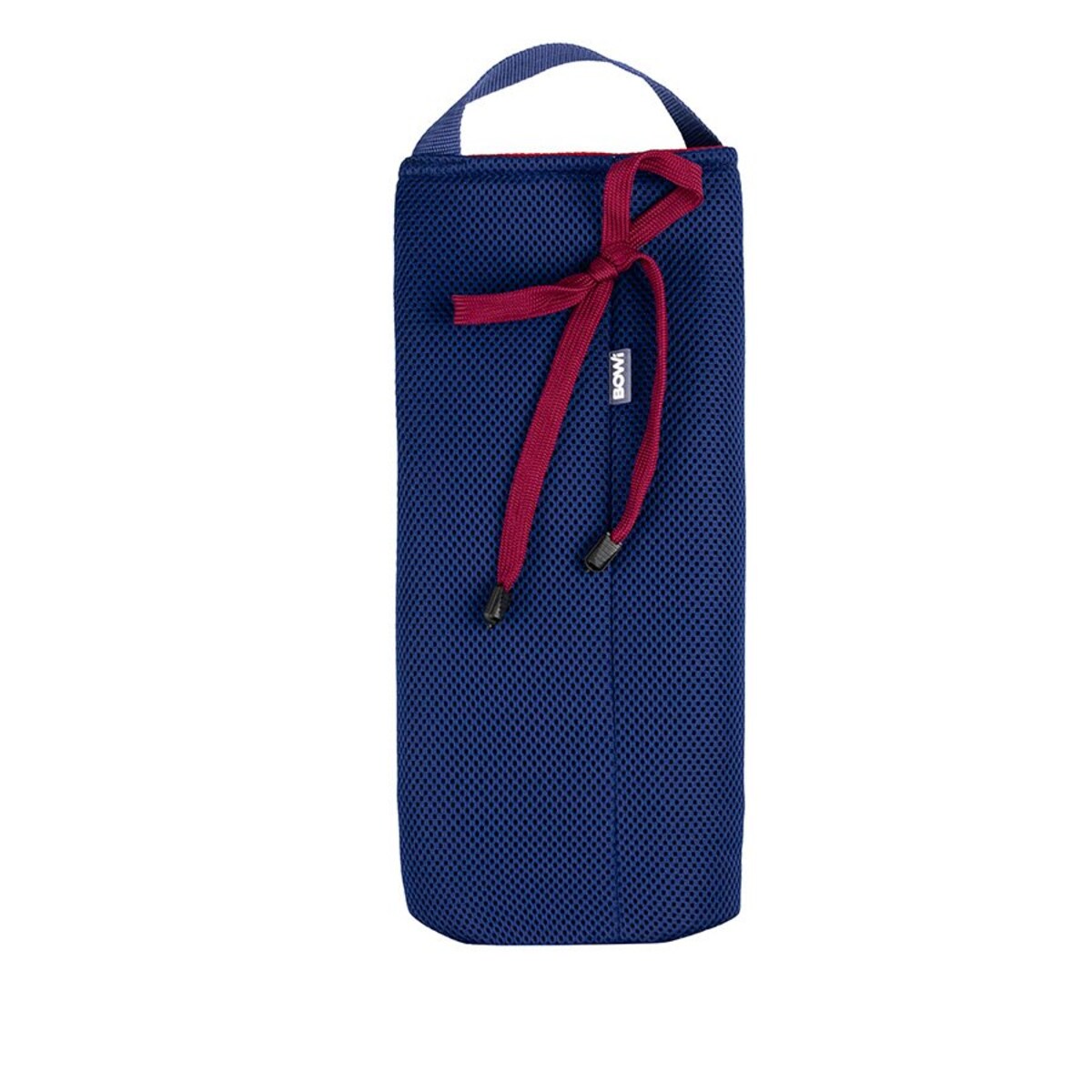 Etui podróżne, opakowanie na butelki niebiesko-czerwone