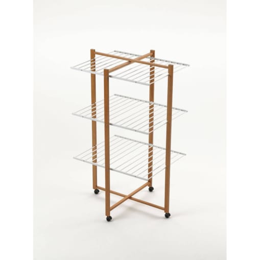 ARREDAMENTI KARISMA Suszarka na pranie - 80 x 68 cm, Brązowy