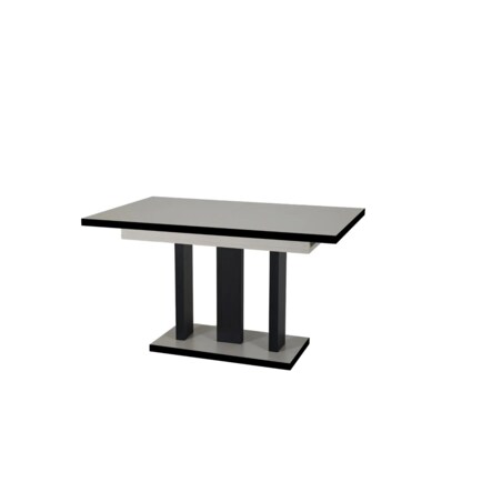 Stół rozkładany APPIA BLACK 130(210)x80 kaszmirowy