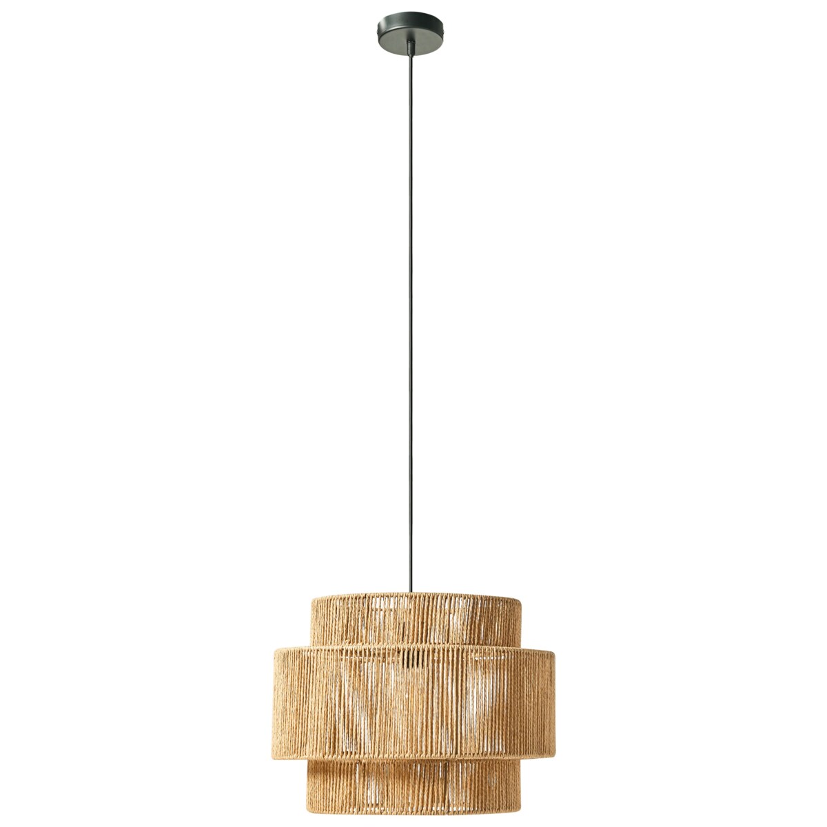 Lampa wisząca WOKIRO Papierowa plecionka Naturalny