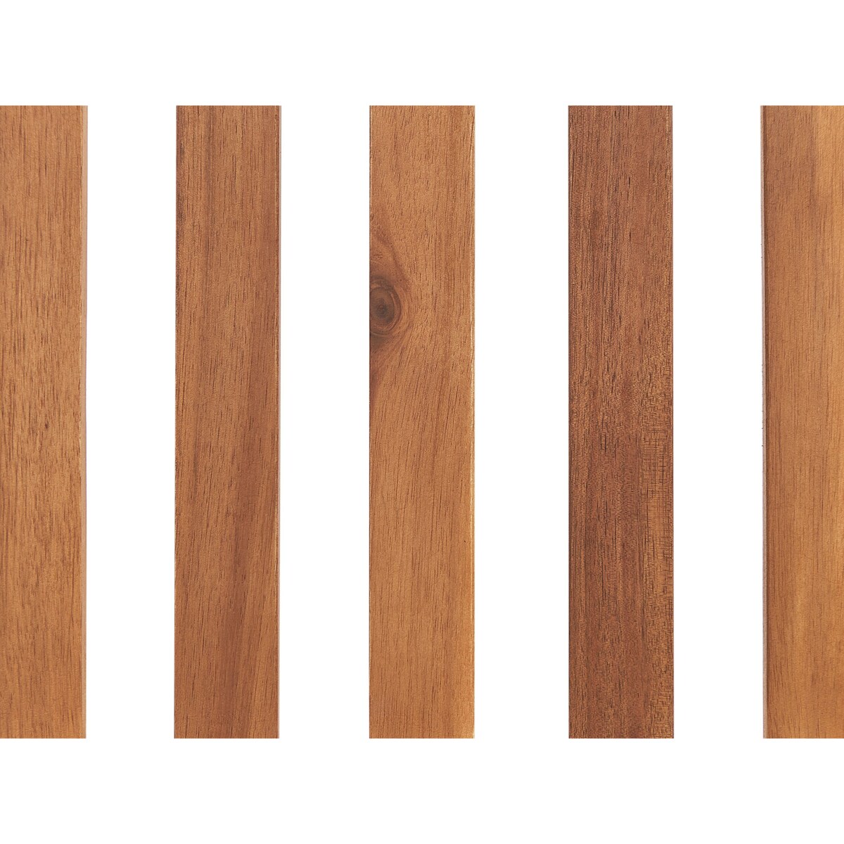 Ławka ogrodowa drewniana 180 cm poducha Beliani