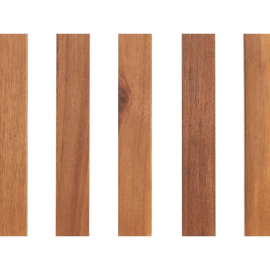 Ławka ogrodowa drewniana 180 cm poducha Beliani