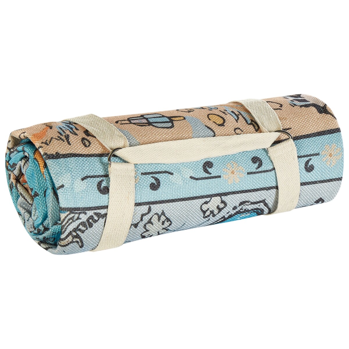 Koc piknikowy KOTLA 200 x 200 cm Niebieski