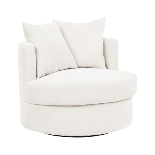 Fotel obrotowy DALBY Jasnobeżowy