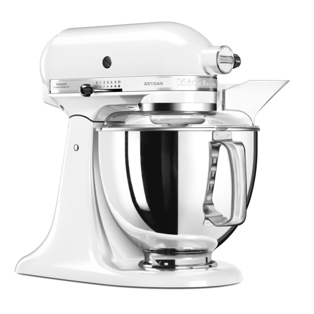 4,8L Artisan 5 KitchenAid 5KSM175PSEWH biały