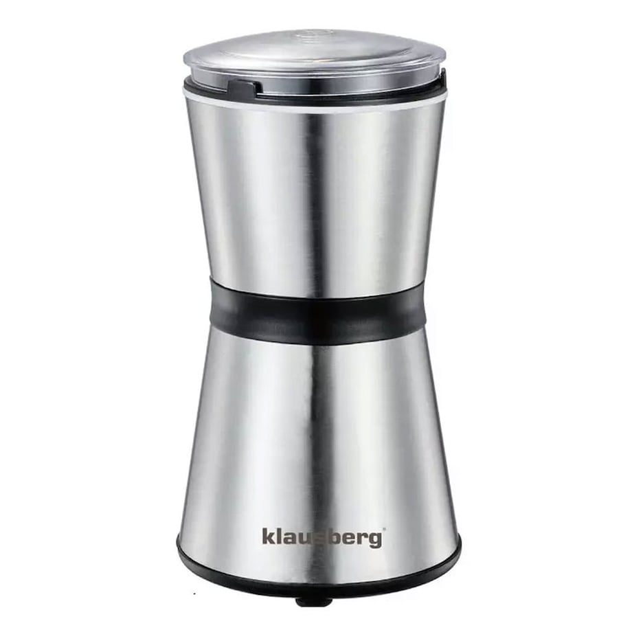 Młynek elektryczny do kawy srebrny KLAUSBERG